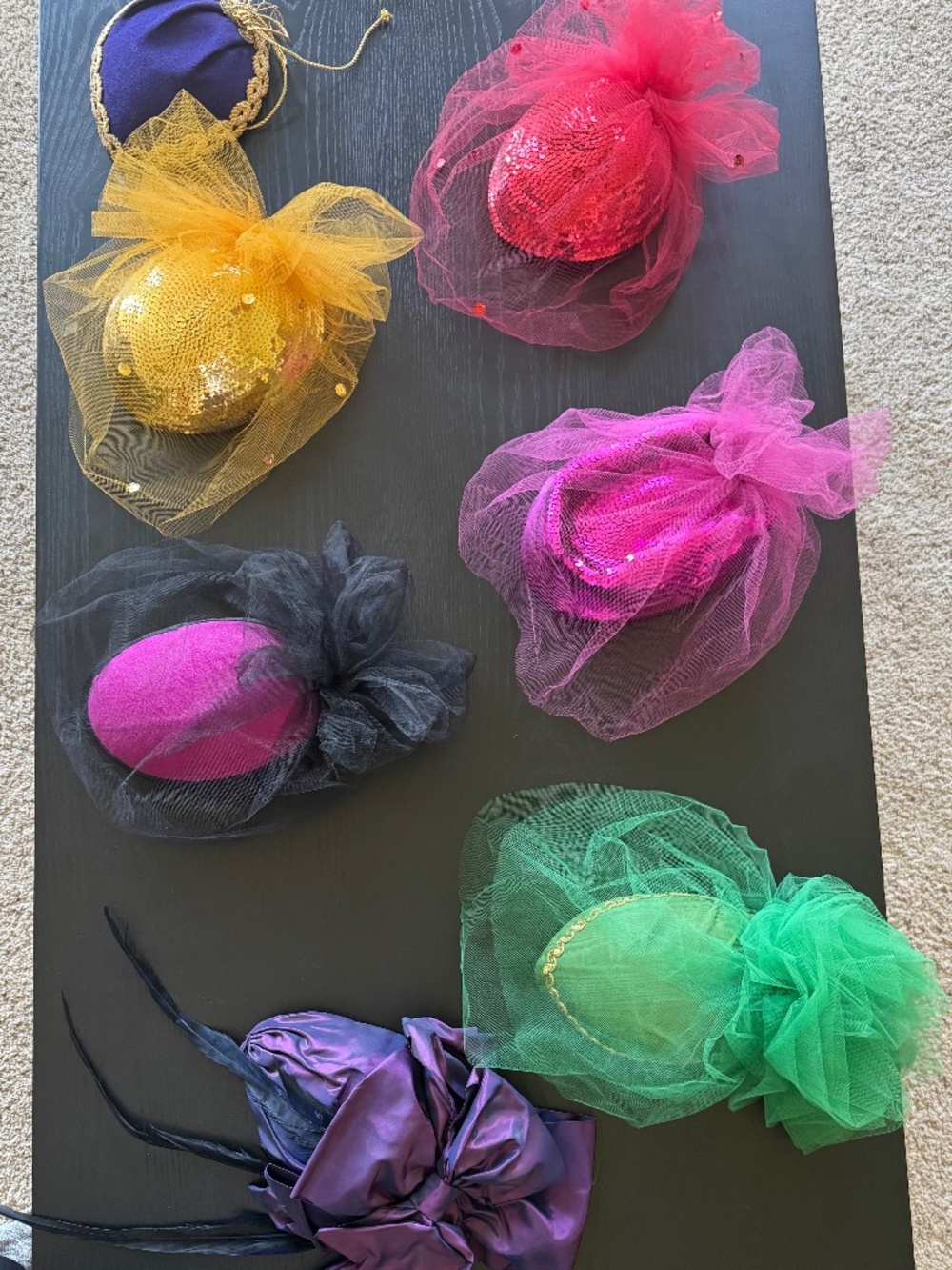 Collection of Statement Fascinators and Hats